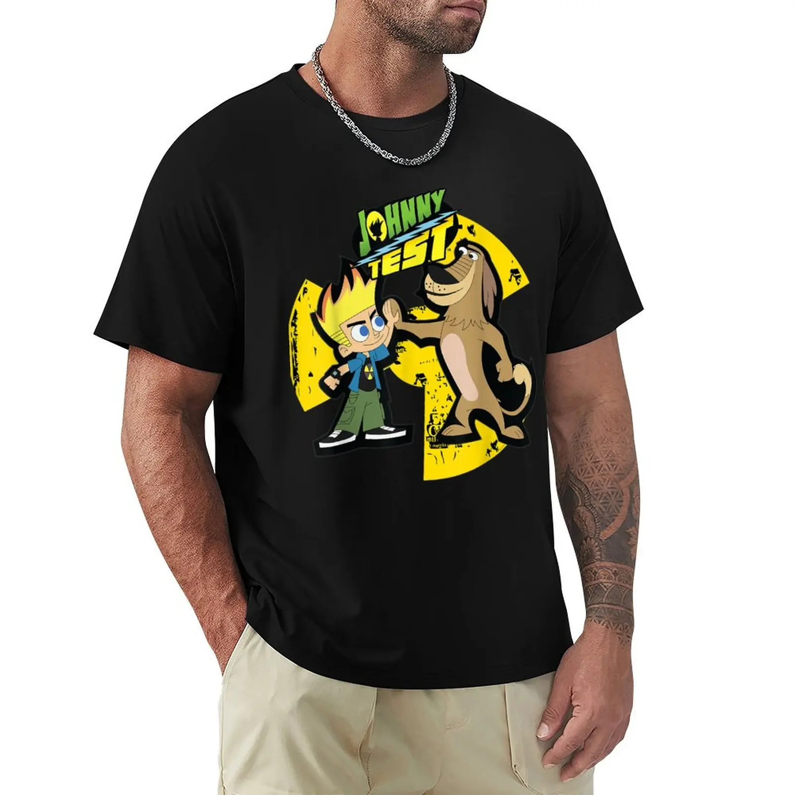 

Johnny Test T-Shirt Man t-shirt gifts for boyfriend mens clothing
