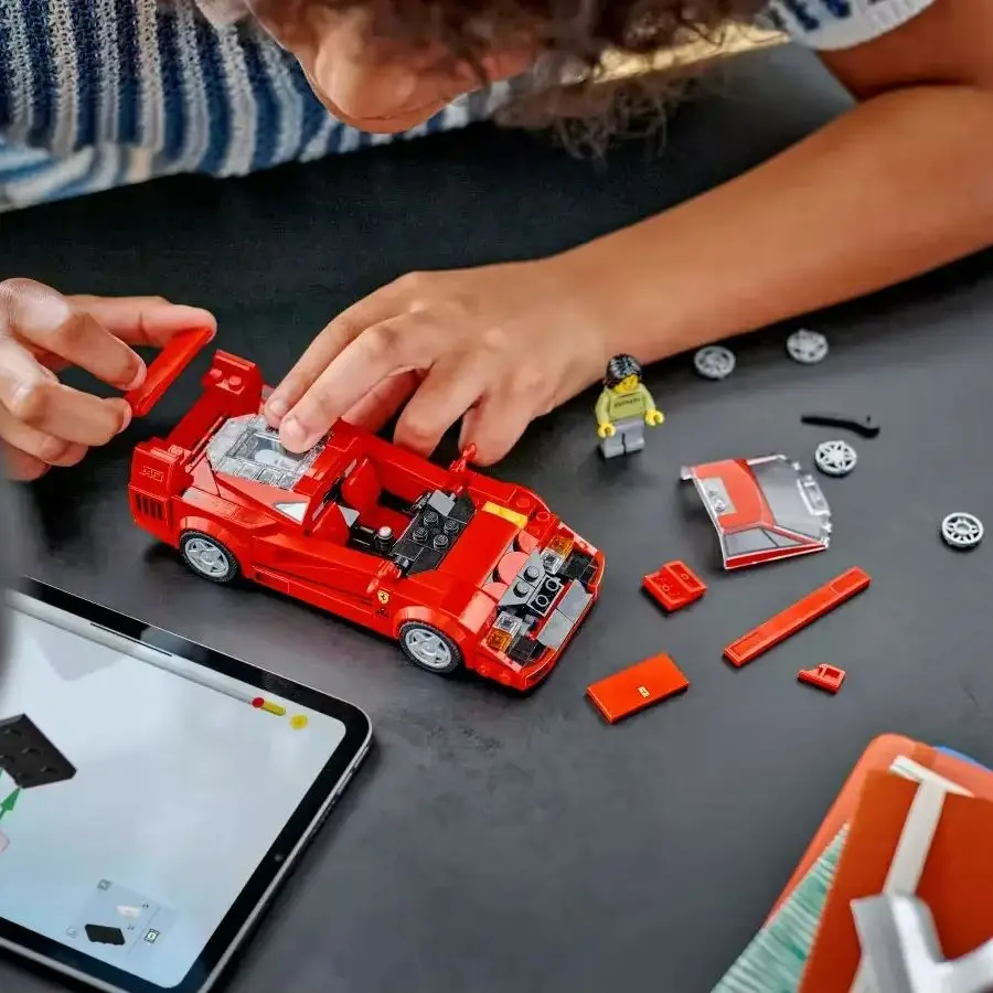 LEGO 76934 Ferrari F40 Supercar Building Block Toys for Boys and Girls\' Kids 9+ Year Old Birthday Christmas Gifts (318Pieces)