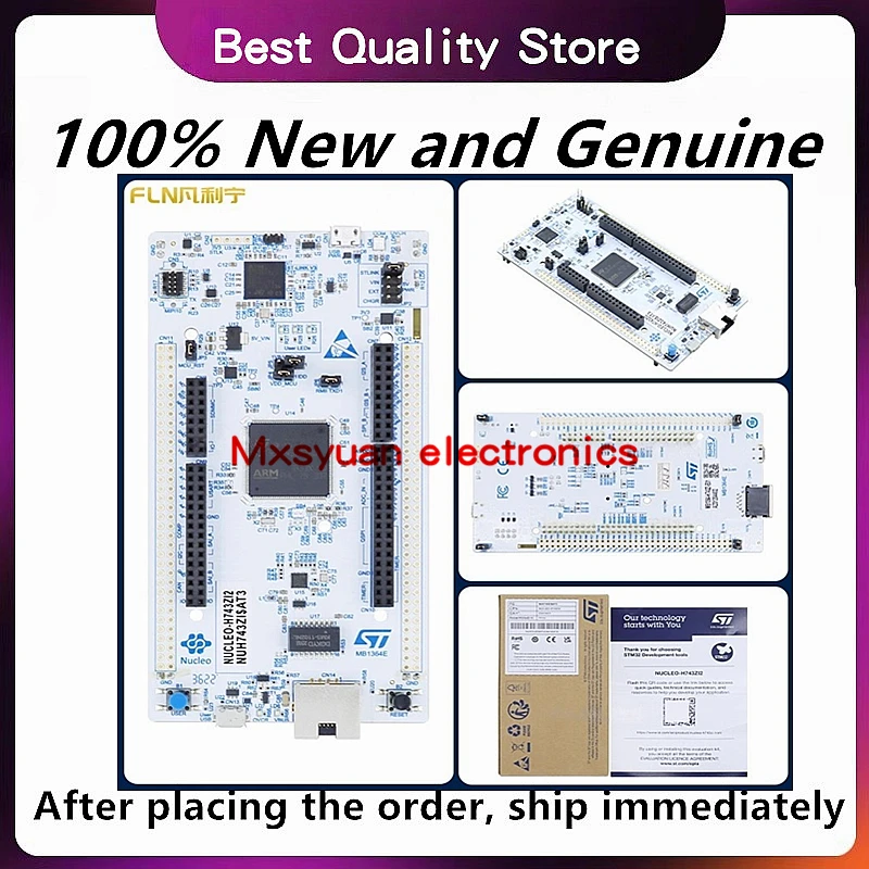 

Новая оригинальная 1 шт./лот NUCLEO-H743ZI2 NUCLEO-H743ZI NucleoSTM32H7 серия макетная плата STM32H743ZI