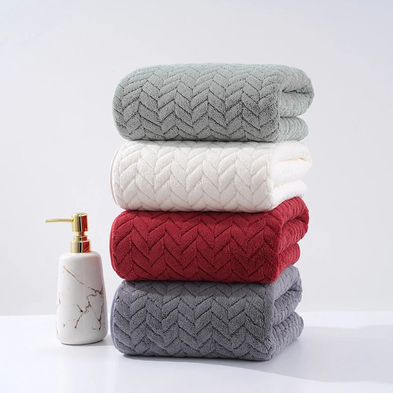 4-Piece Ultra Soft Solid Color Towel Set 3