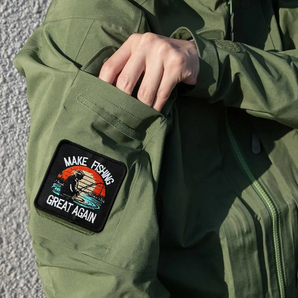 Parche táctico militar con velcro bordado MOLLE para mochila - imagen 2