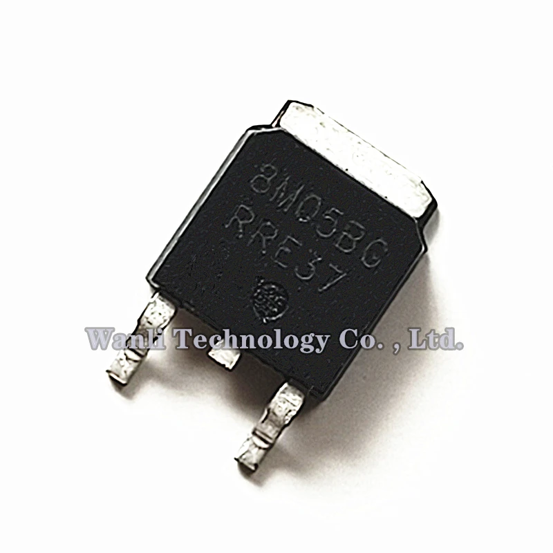 10PCS-50PCS/Lot 8M05BG MC78M05BDTRKG MC78M05 TO-252 SMD Linear Regulator