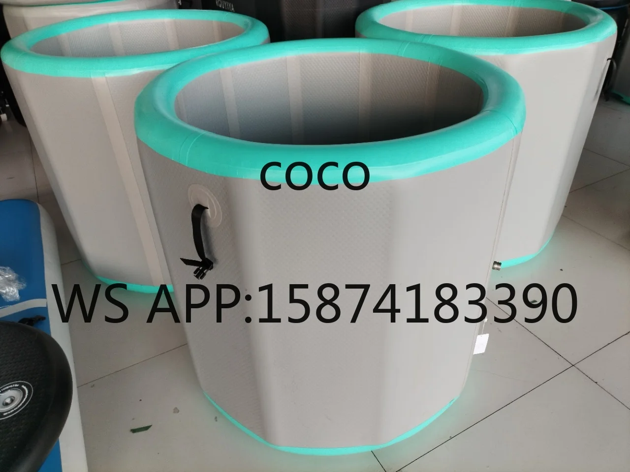 Syochi Portable Inflatable Ice Bath Tub For Athletes Recovery Cold Plunge Pool