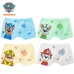 4PCS/Set 100% Genuine Paw Patrol KID's Printed Underpants Chase Rocky Marshall Rubble Briefs Underwear Boys Girls Birthday Gift