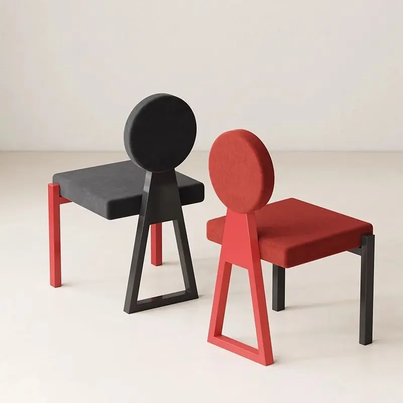 Living room simple negotiation chair modern designer dining chair home dining room back chair