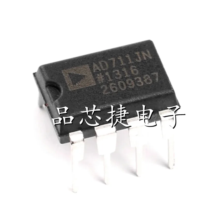 

1pcs/Lot AD711JNZ Marking AD711JN DIP-8 Precision, Low Cost,High Speed, BiFET Operational Amplifier