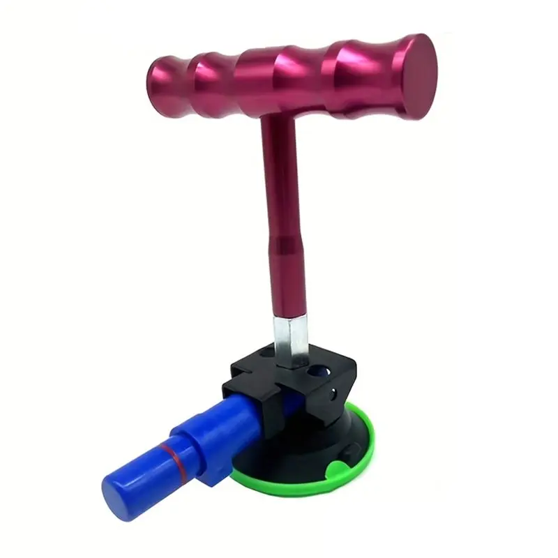 

【FITTING】Upgraded T-Handle Dent Puller Vacuum Pump Paintless Car Dent Removal Tool With Strong Suction Cup For Auto Body Hail