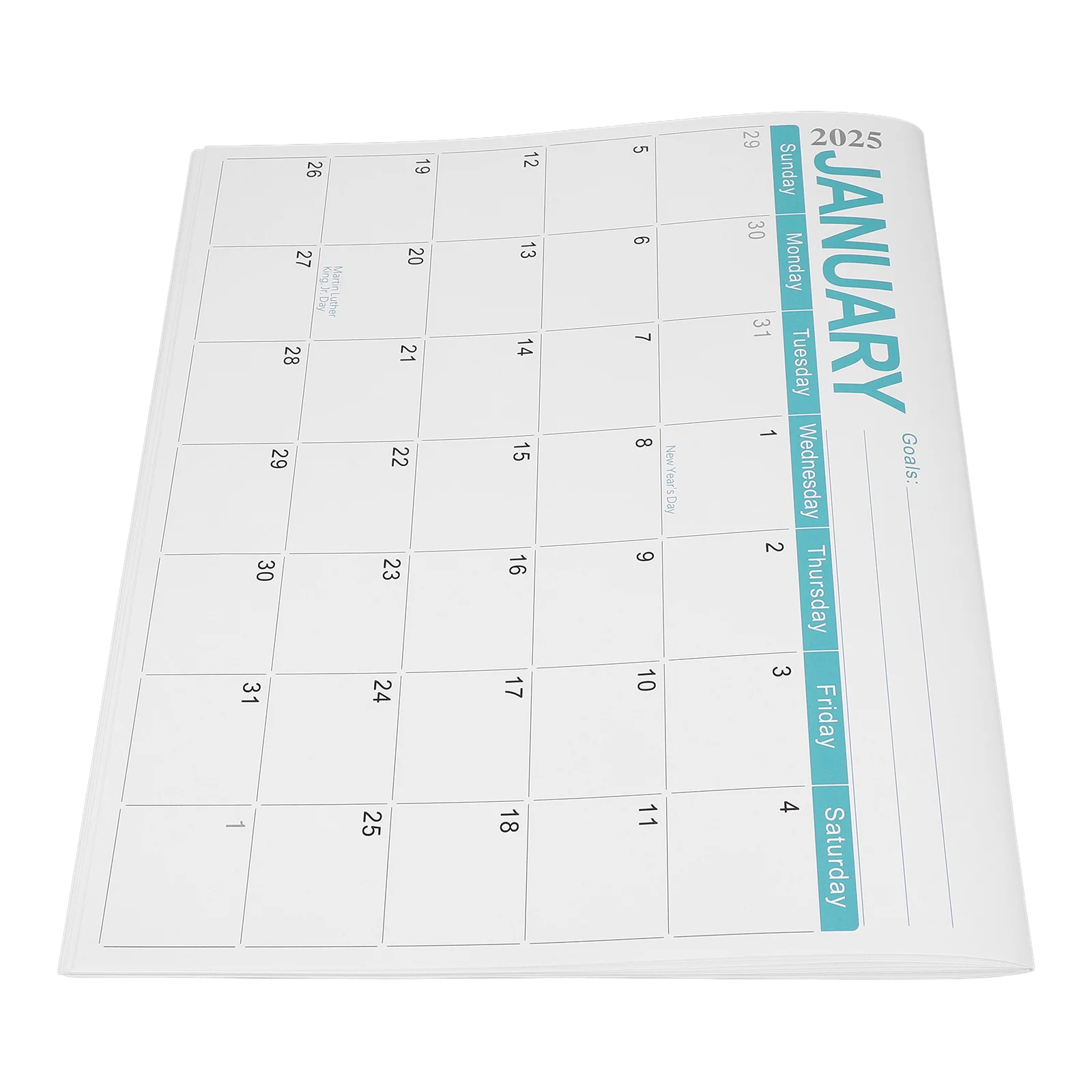 

Magnetic Board for Fridge Calendar Wall Refrigerator Digital English Blue Calendars Office