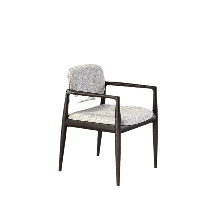 &c Modern Dining Room Chair Hotel Luxury Wooden Leather Dining Armchair Events Banquet Chair for Restaurant Tavern Cafe Wedding