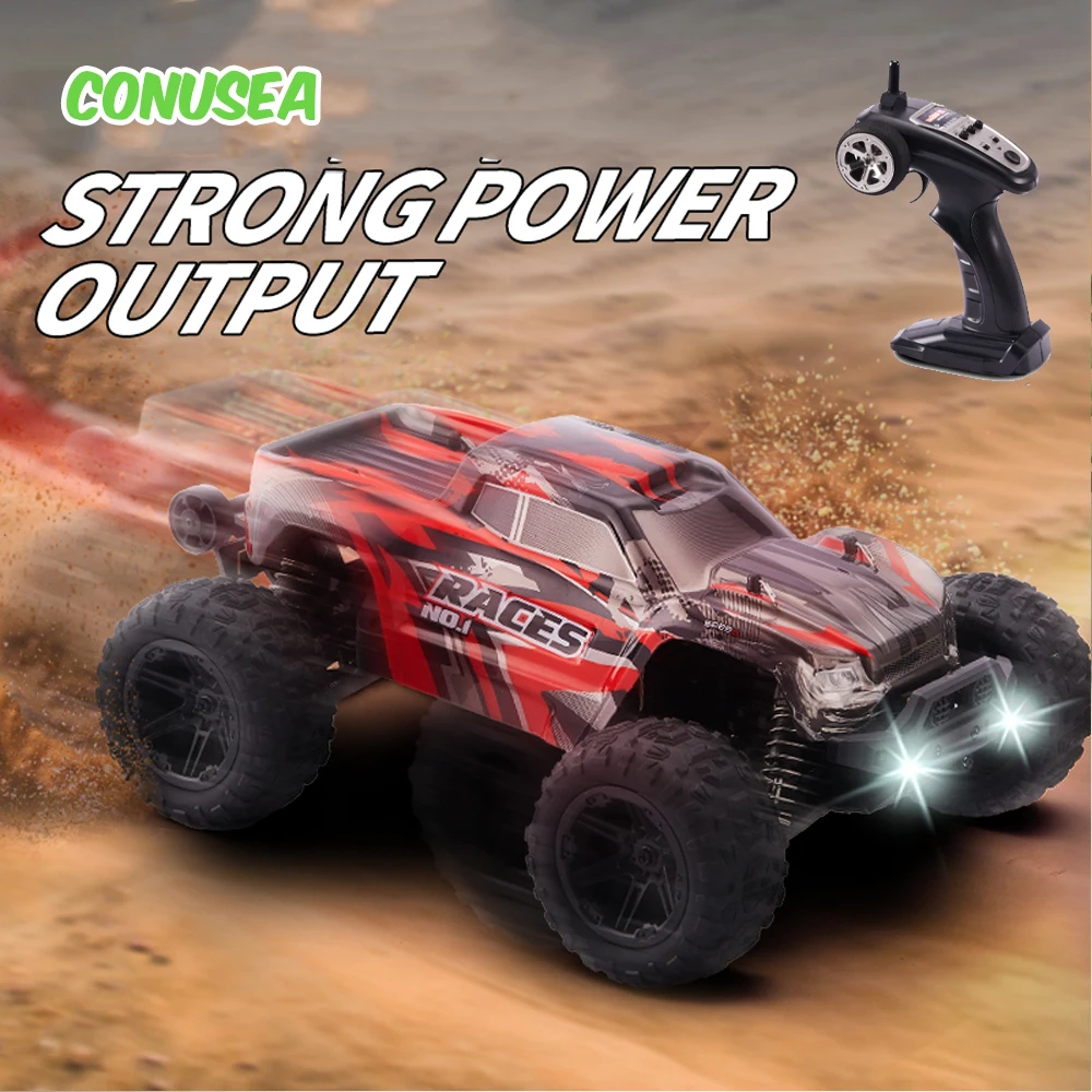 1/14 Rc Car 4WD Off-Road Remote Control Trucks 55Km/h High-Speed Vehicle All Terrain Drive Drift Racing Toys for Adults Kid Boys