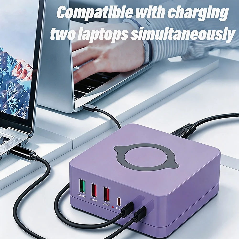 140W Desktop Charging Station - Electronics And Gadgets With C recension och pris