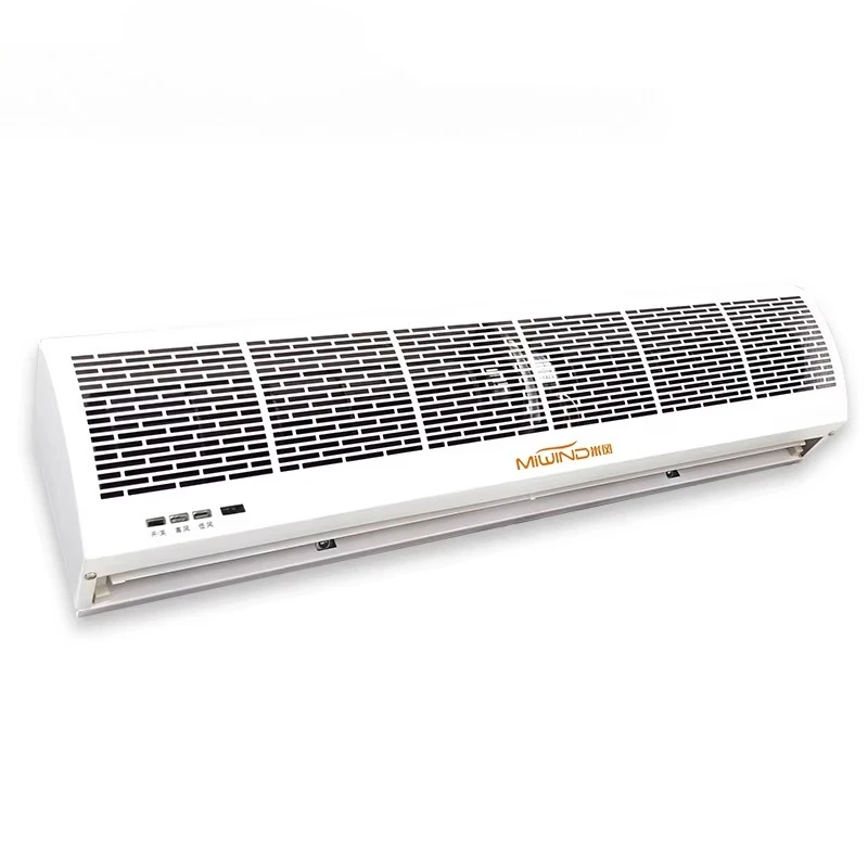 1-2.5 meter remote control indoor clean room air curtain machine with motor, wall mounted high efficiency core engine