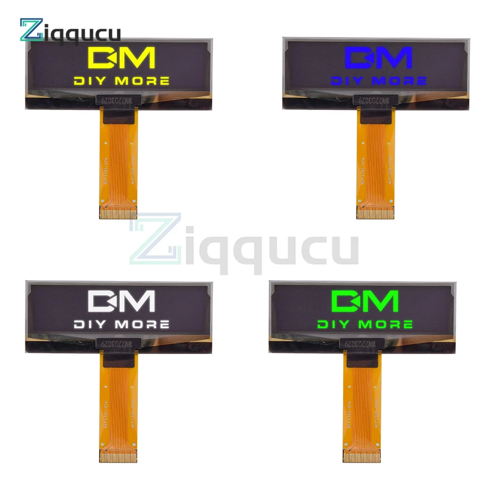 

2.23 inch 24 Pin OLED Display 12832 LCD Screen SSD1305 Drive IC 128*32 SPI Interface White Green Yellow Blue