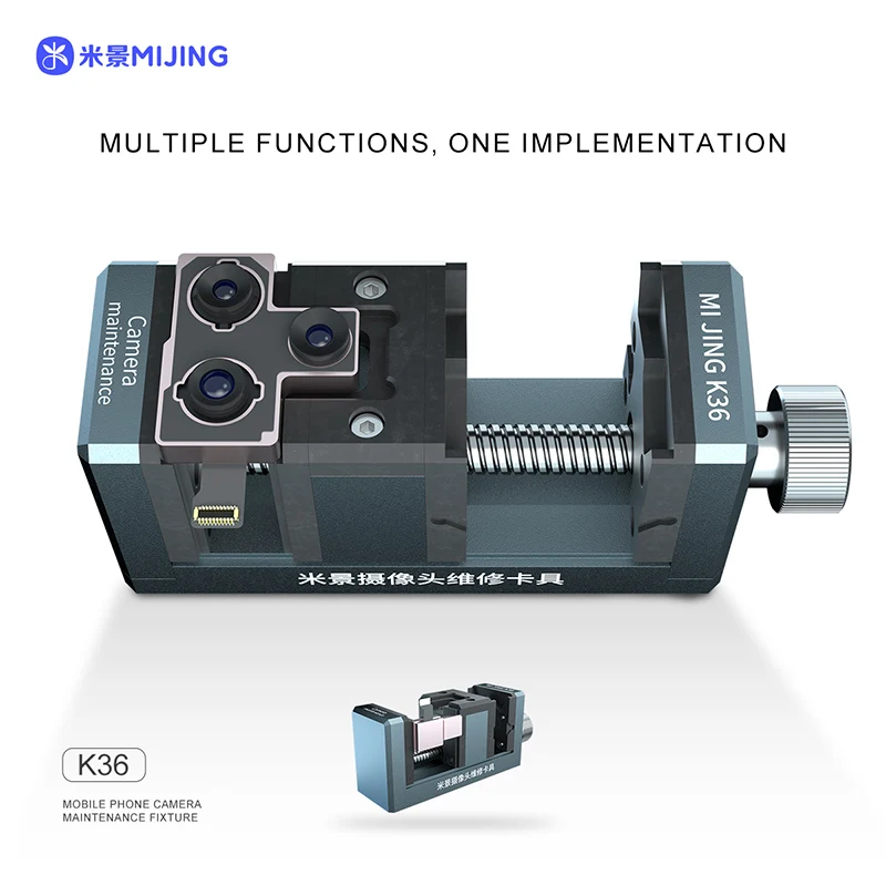 Mijing K36 Phone Camera Repair Fixture for Phone 7-15PM Camera Fixed Multi Function Universal All-round Clamp Repair Tool