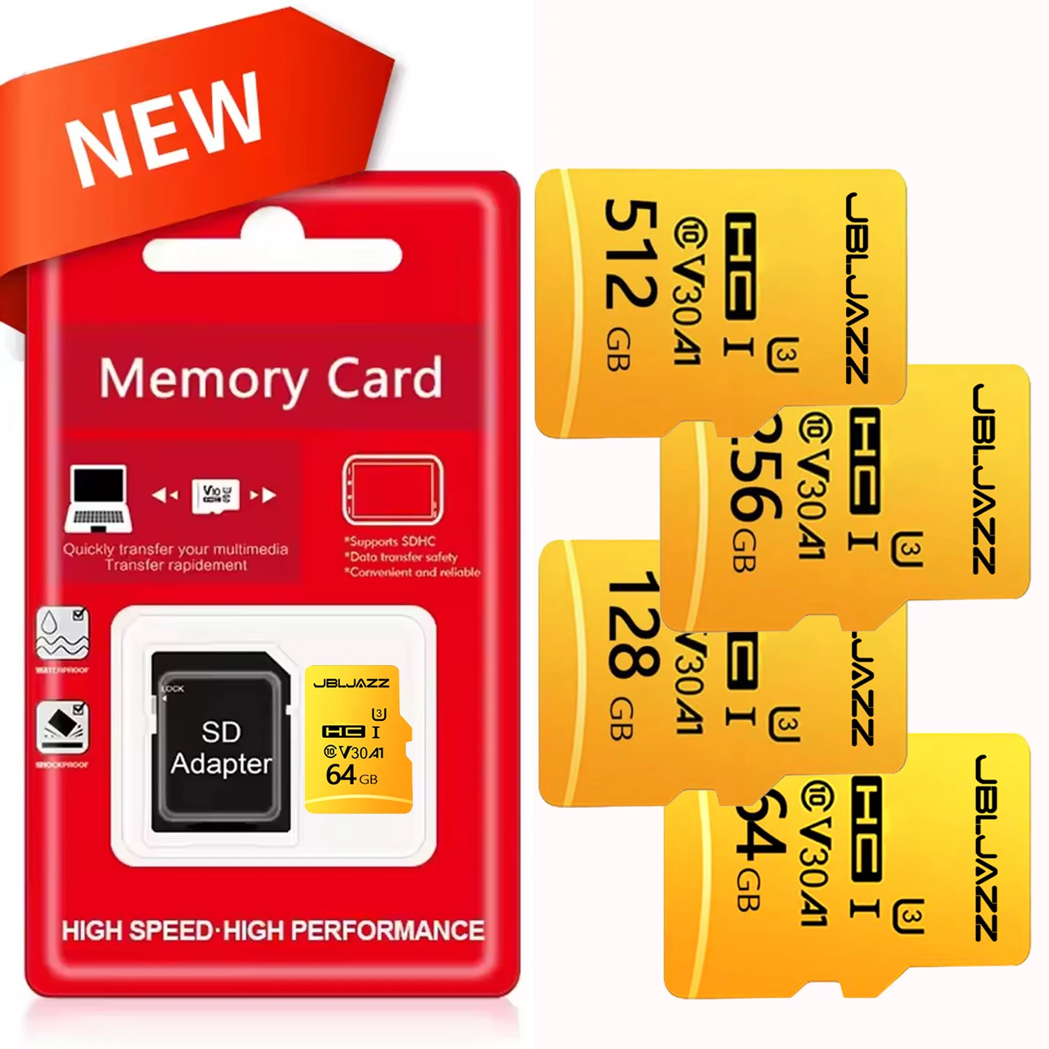 

100% Original Ultra Micro SD Card UHS-I High Speed Memory Card 128GB 64GB for Dash Cam Surveillance Camera