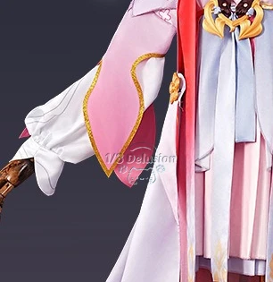 

Костюм для косплея Jinhsi из Wuthering Waves, платье принцессы для Хэллоуина и Рождества, женский костюм для ролевых игр, 1/3 Delusion