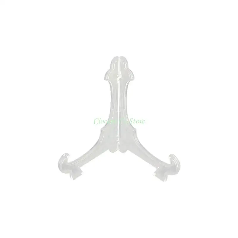 X90F 10pcs Foldable Triangle Display Stand Wedding Display  Book Magazine Storage