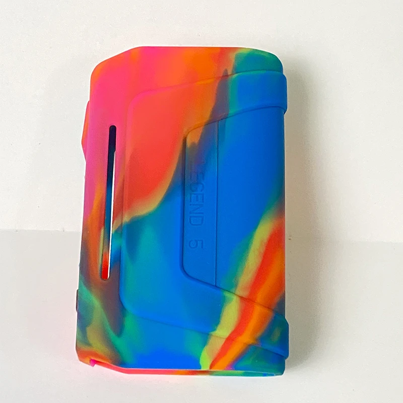 geekvape aegis legend silicone case 1pc Skin For 5 Mod Accessories Protective Rubber Soft Cover Geek Bar Pulse X topten Flavours:Watermelon Strawberry