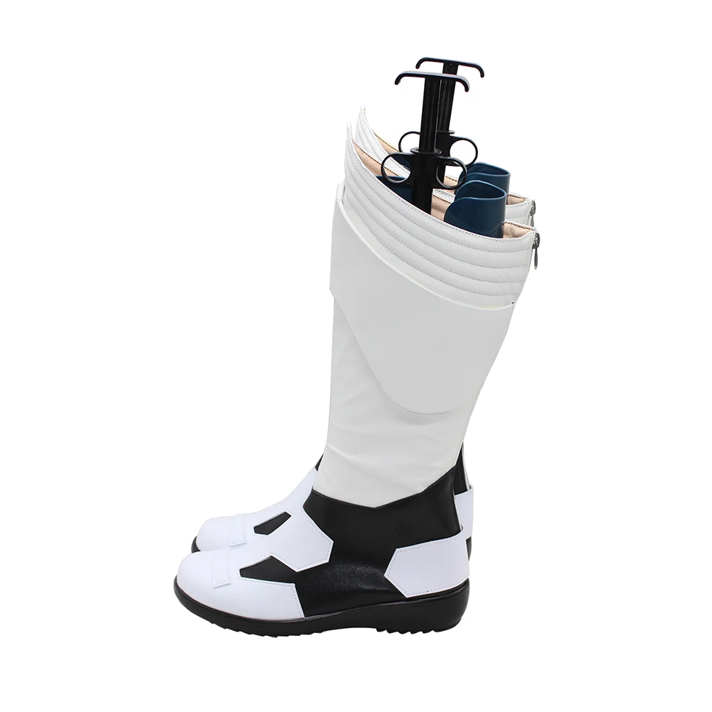 Brdwn Kamen Rider Botas medias Mach Cosplay para hombre Zapatos personalizados