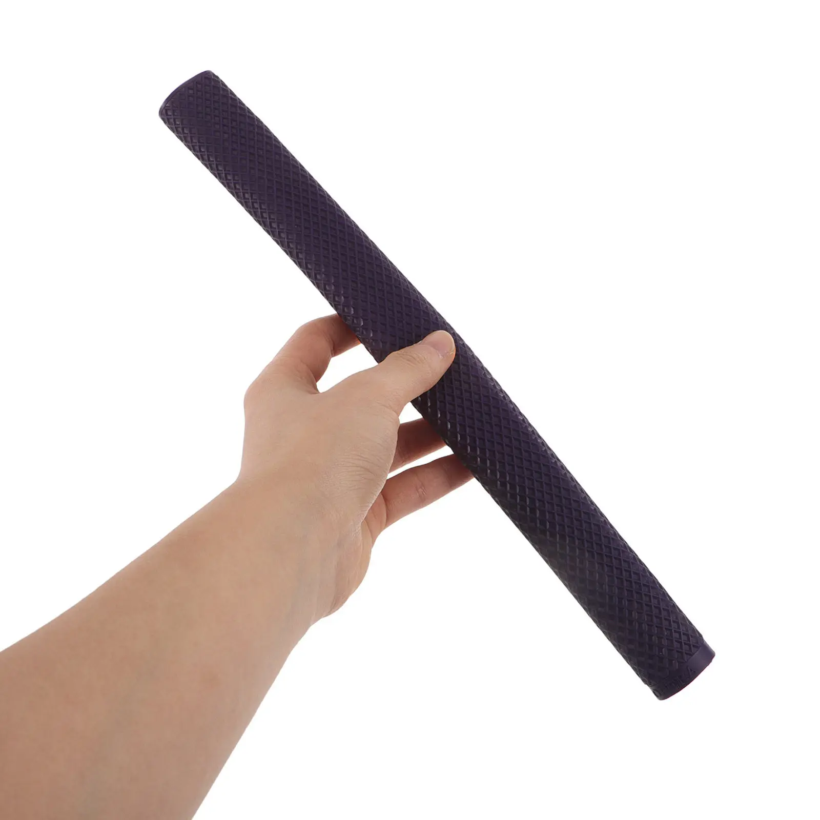 Pool Cue Handle Grip Sleeve Silicone Tubing Wrap Non Slip Purple Protector Anti Slip Wrap Billiard Snooker Fishing Rod
