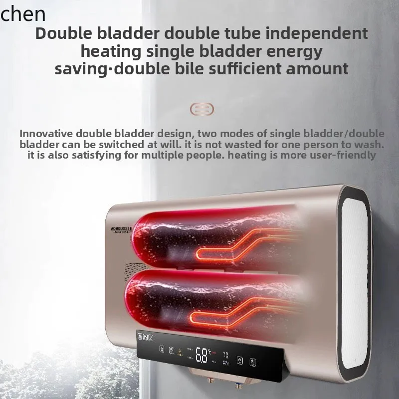 HTT nuovo scaldabagno elettrico con stoccaggio dell'acqua a secchio piatto di prima classe 60 litri 80/100 litri bagno