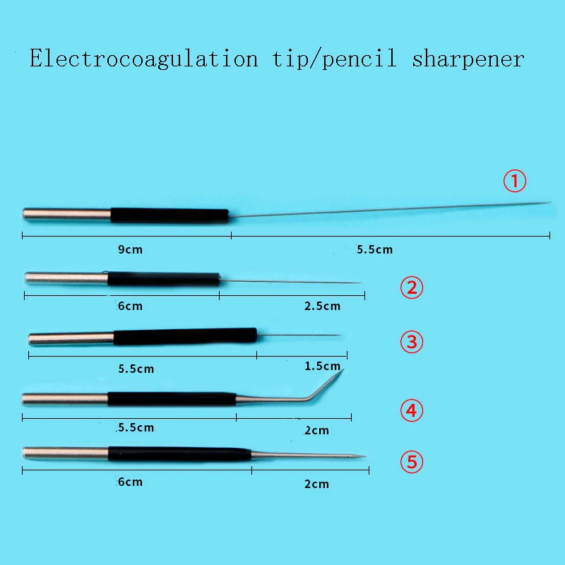 High-frequency electric knife electrocautery ion knife head filament electrode needle type wire electrode electric knife head