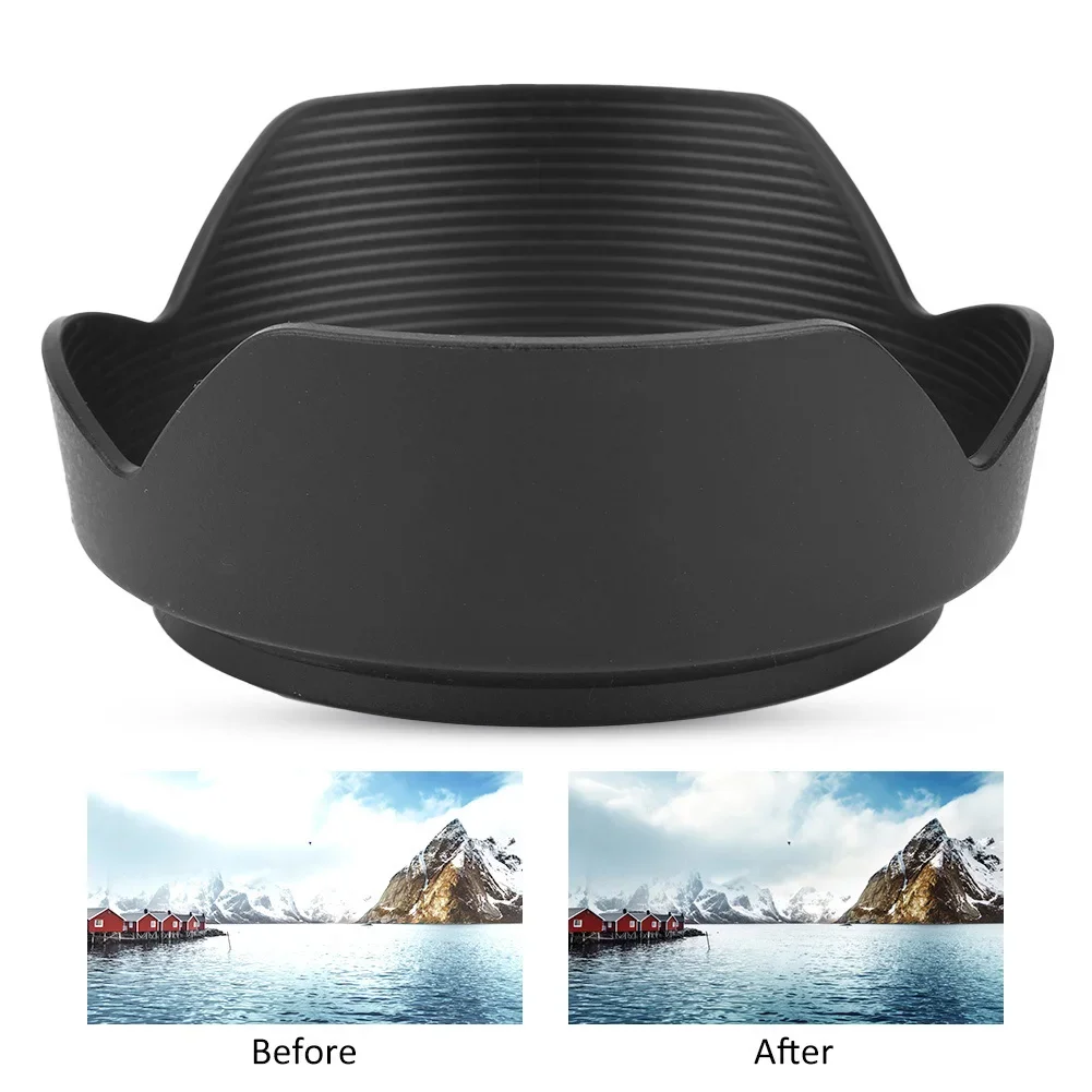 

HB-53 Black Plastic Mount Lens Hood for Nikon AF S 24-120mm f 4G ED VR Lenses