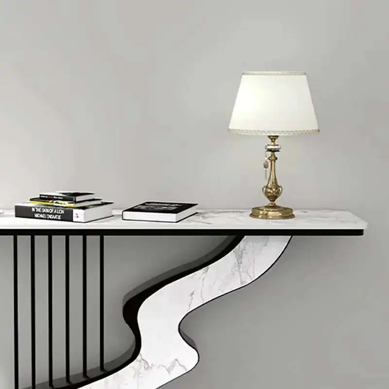 الحديثة الشمال طاولة وحدة التحكم تصميم الجمال عرض غرفة المعيشة وحدة التحكم الجدول الفاخرة مدخل قاعة Woonkamer Tafel الأثاث