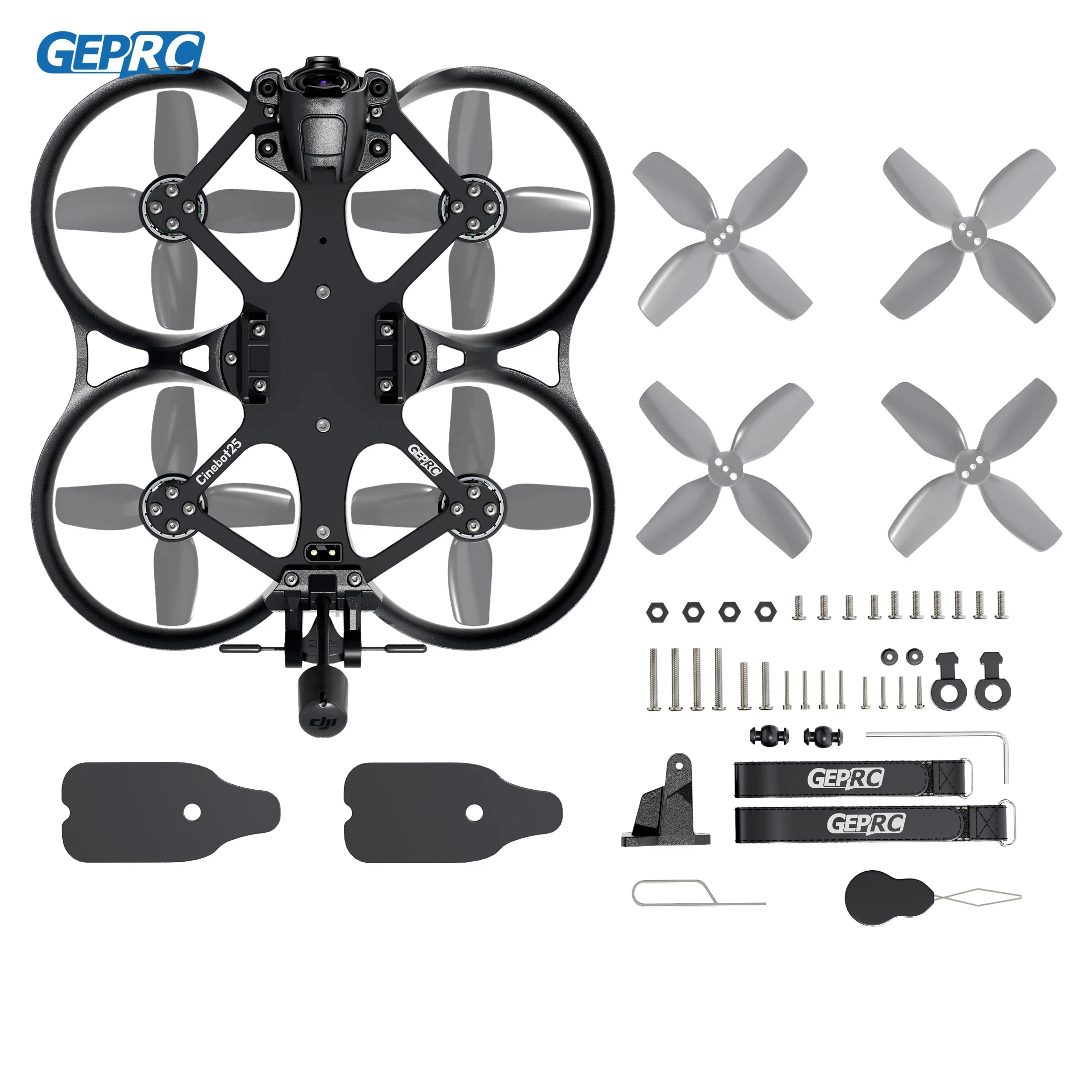 リモコン付きドローンwtfpv/hd,3dji/hd,防錆,GEPRC-Cinebot25,4300kvモーターfpv,新しい1505