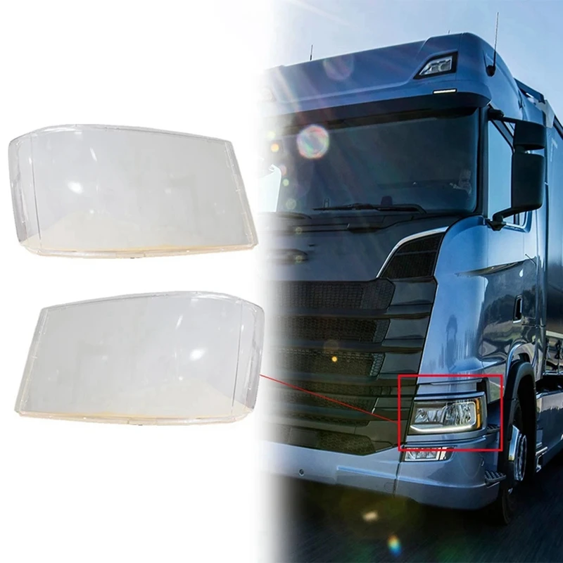 

For SCANIA G410 G450 G400 P Series R Series Car Headlight Shell Headlight Cover Head Light Lens Headlight Glass