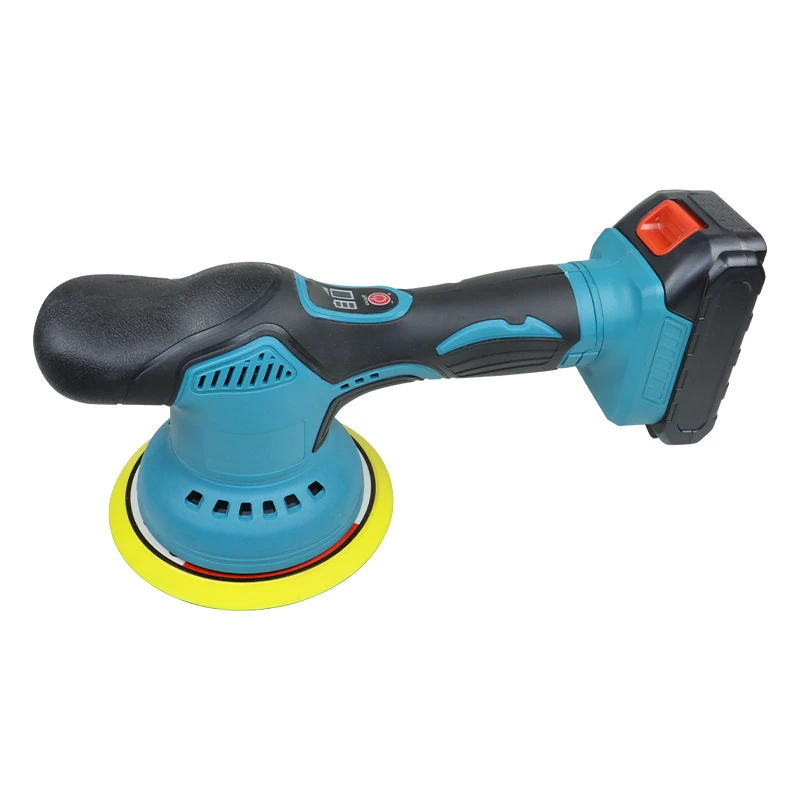 21V Digital Cordless 8 Gears Digital Display Car Polisher Electric Polisher Auto Car Waxing Polishing Machine