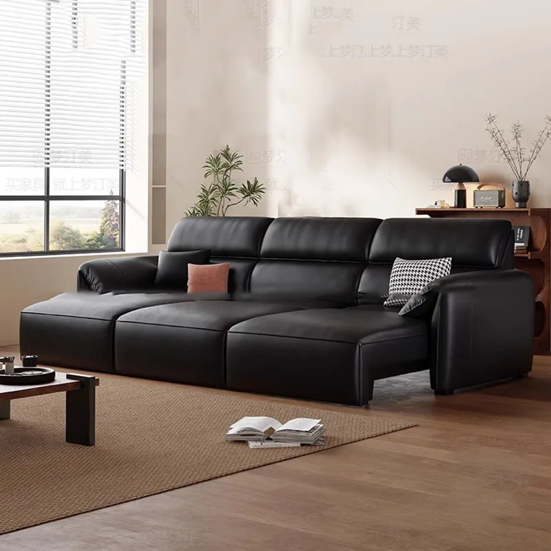 

Nordic Leather Living Room Sofas Luxury Recliner Folding Sectional Couch Living Room Sofas Floor Koltuk Takımı Lounge Furniture