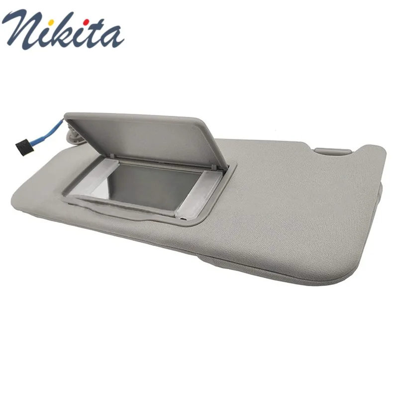 Grey Sunvisor Driver Side Passenger Side Left Right Side Car Sun Visor Shade For Honda Accord Crosstour 2008 2009 2010 2011 2012