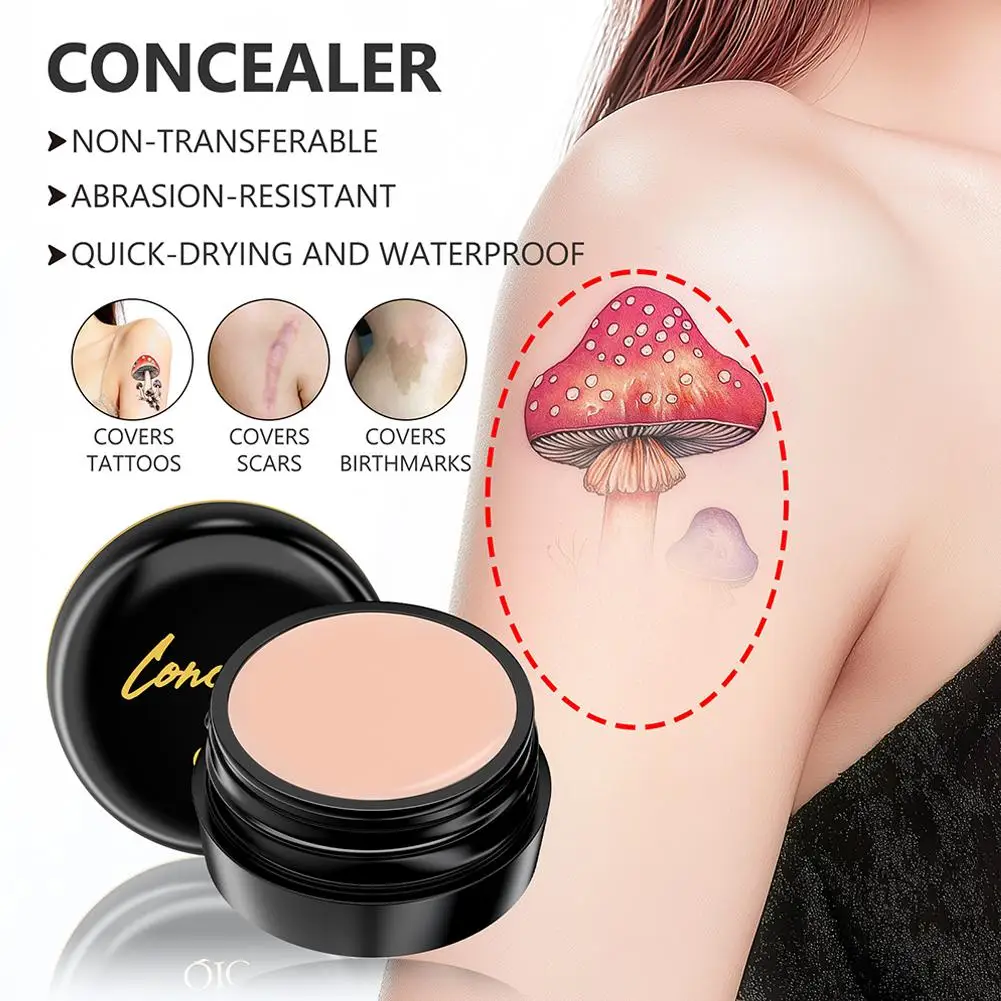 Correcteur éclaircissant hydratant pour les yeux et crème contre le contour, couverture complète, correcteur pour les yeux longue durée pour un maquillage d'un look parfait
