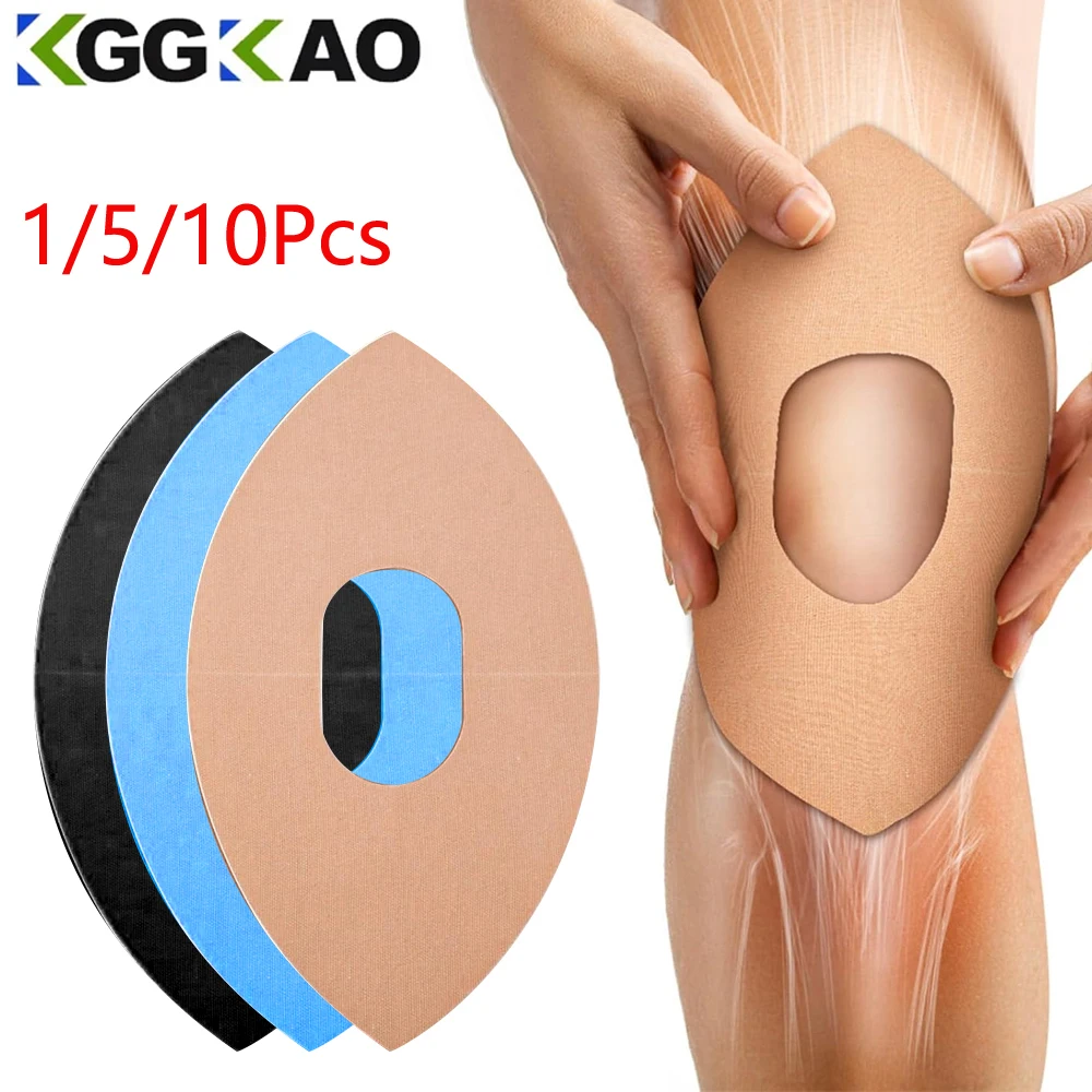 1/5/10 قطعة شريط علم الحركة لتخفيف آلام الركبتين شريط مرن مقاوم للماء للركبة الرياضي لدعم الثبات الرياضي #4