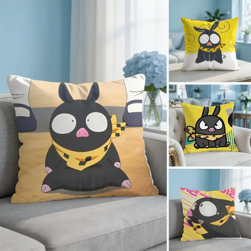 Japanese Anime R-Ranma 12 P Chan Cushion Cover Soft Throw Pillow Cover Hidden Zipper Cutecore Sofa Bedroom Home Decor