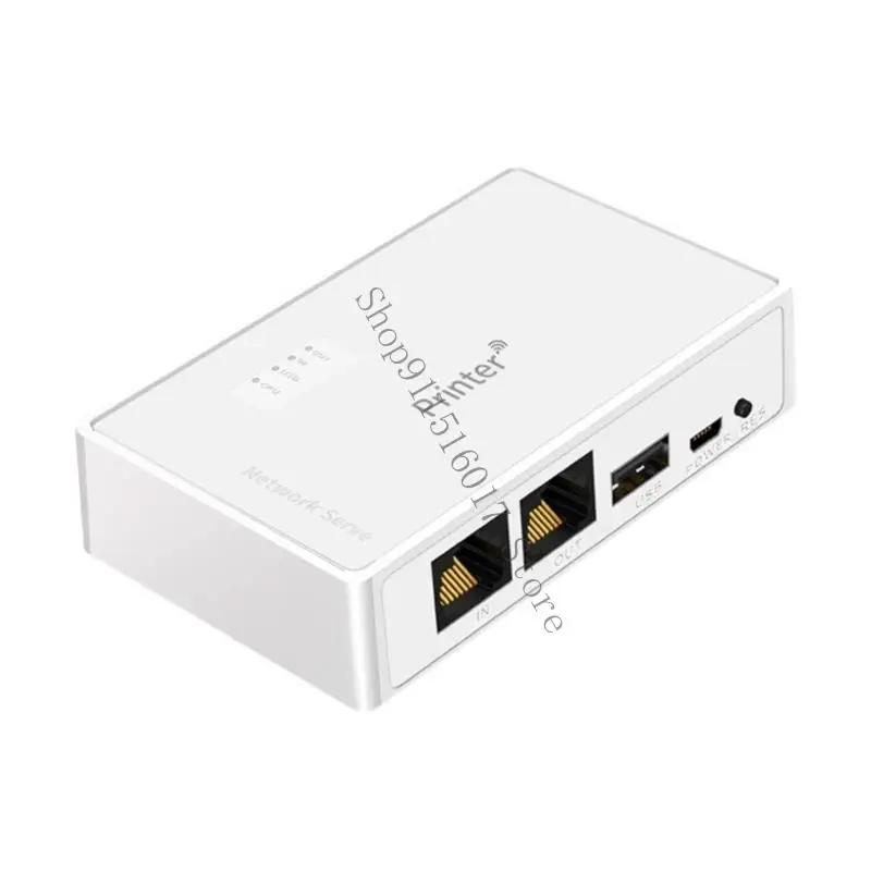 خادم الطباعة اللاسلكي USB 10/100 ميغابت في الثانية تحويل طابعة USB إلى جهاز مشاركة طابعة شبكة WiFi Ethernet اللاسلكية 45BA #1