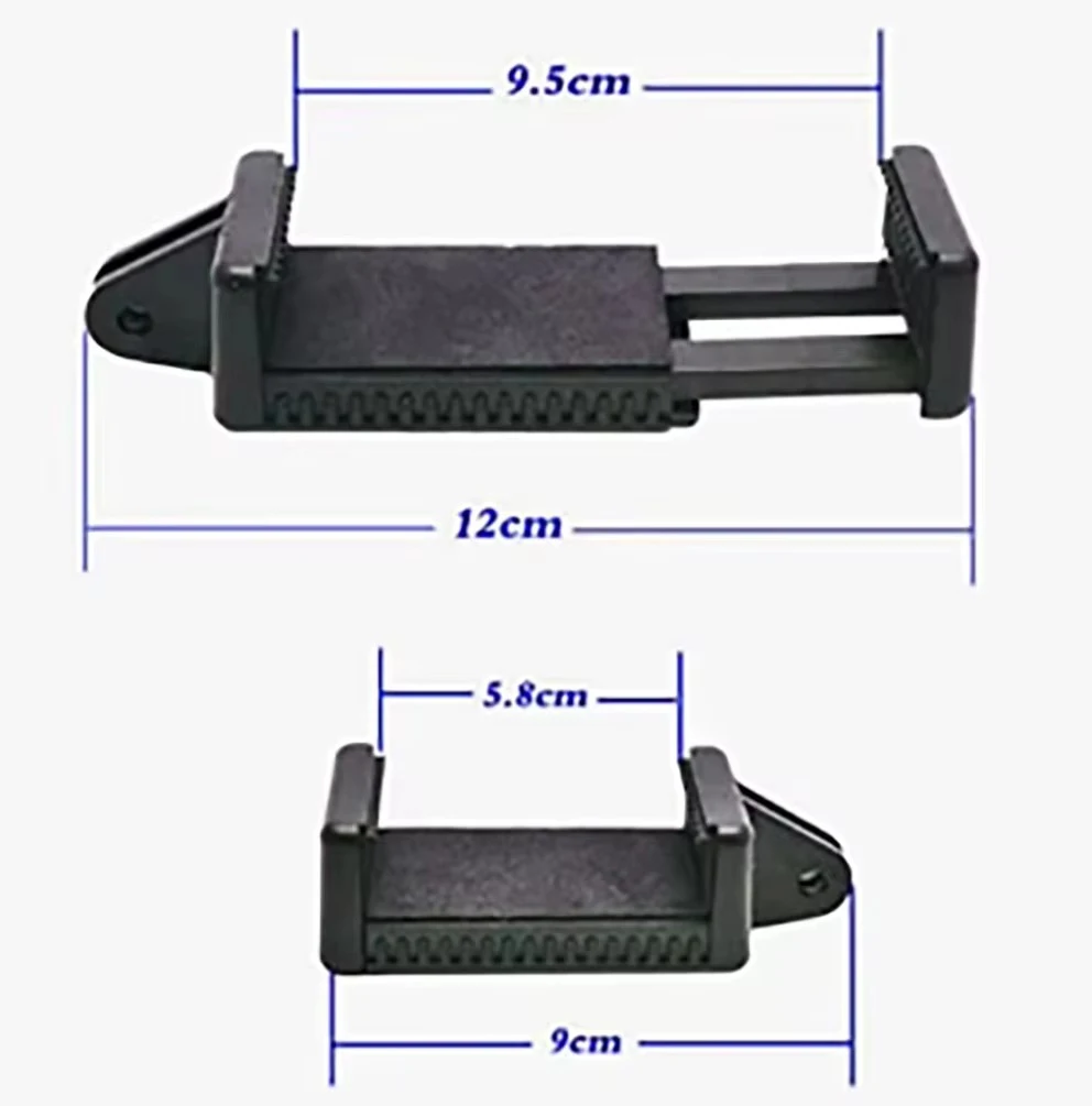 2 PACK Universal Smartphone Holder w/GoPro Style Mount Attachment for any Phone. Connect Your Phone to Any GoPro Mount, 1/4