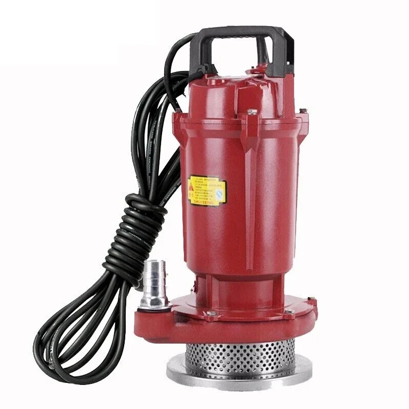 Agricultural water pump, 220V household sewage submersible pump