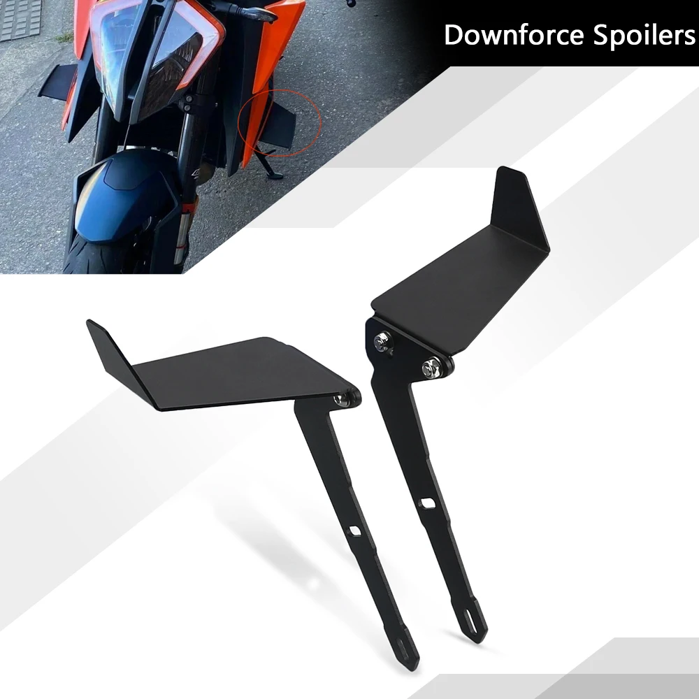 

For 1290 Super Duke R RR Evo 2018 2019 2020 2021 2022 2023 Motorcycle Accessories Adjustable Front Mudguard Downforce Spoilers