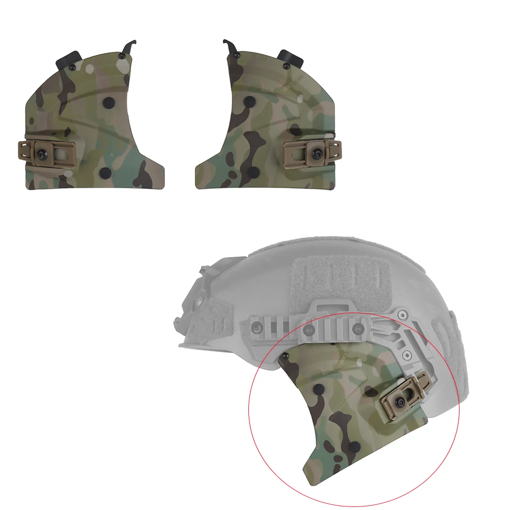 

Защита ушей для тактического шлема, совместимая с шлемом Wendy 3.0/защитой ушей/простой установкой
