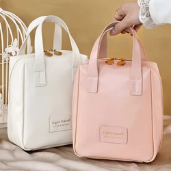 Bolsa cosmética portátil de grande capacidade, bolsa de armazenamento de maquiagem à prova d'água, alto valor estético, bolsa organizadora de cosméticos da moda