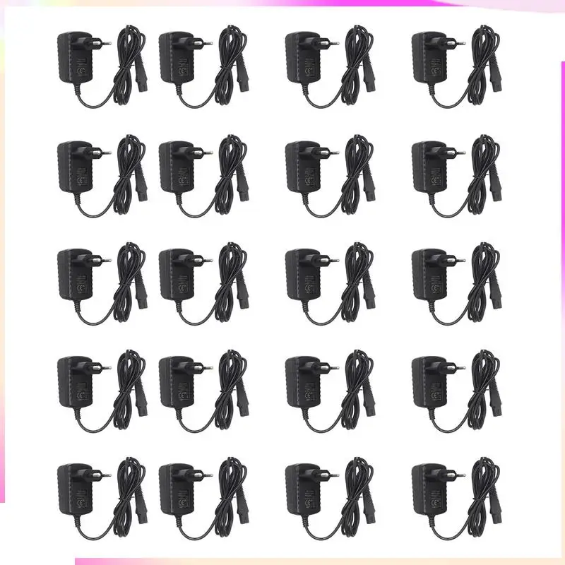 B26B 20X 12V Power Supply Charging Cord Replacement Electric Shaver Razor Charger For Braun Beard Trimmer Z20 Z30 Z4 -Eu Plug