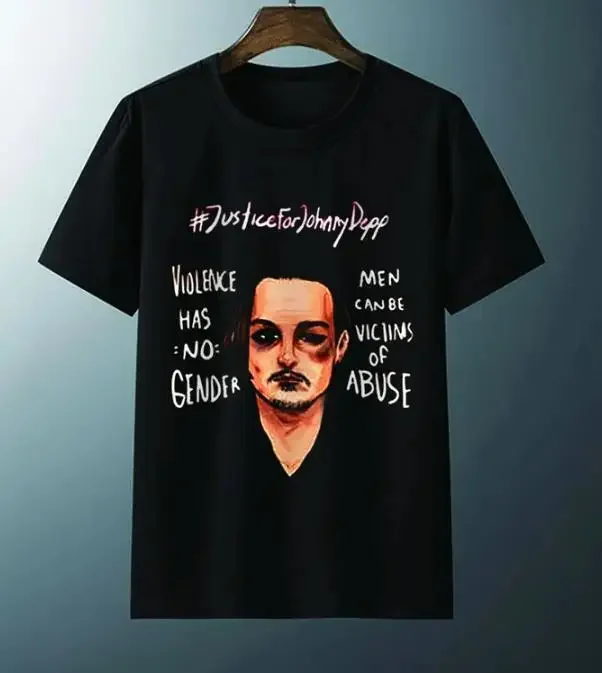 Johnny Depp Shirt t shirt- one sided// new Halloween day/ gift shirt