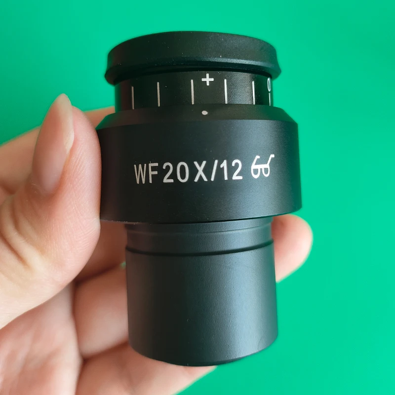 2 pièces WF10X WF15X WF20X oculaire grand Angle haut oculaire oculaire pour Microscope binoculaire trinoculaire stéréo 30MM taille d'interface