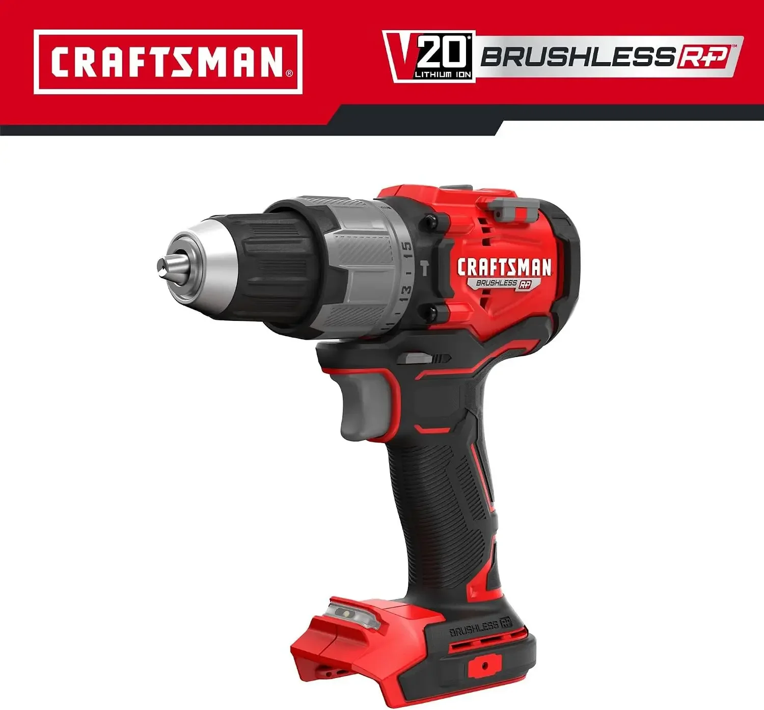 BestsellingUSA Stock V20 1/2 Inch Cordless Hammer Drill, Bare Tool Only (CMCD726B)