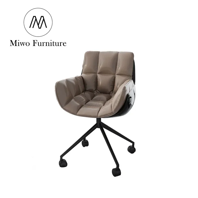 

Modern Office Chairs Furniture Household Chair Leather Leisure Armchair Swivel Lifted Family Office Computer Desk Chair