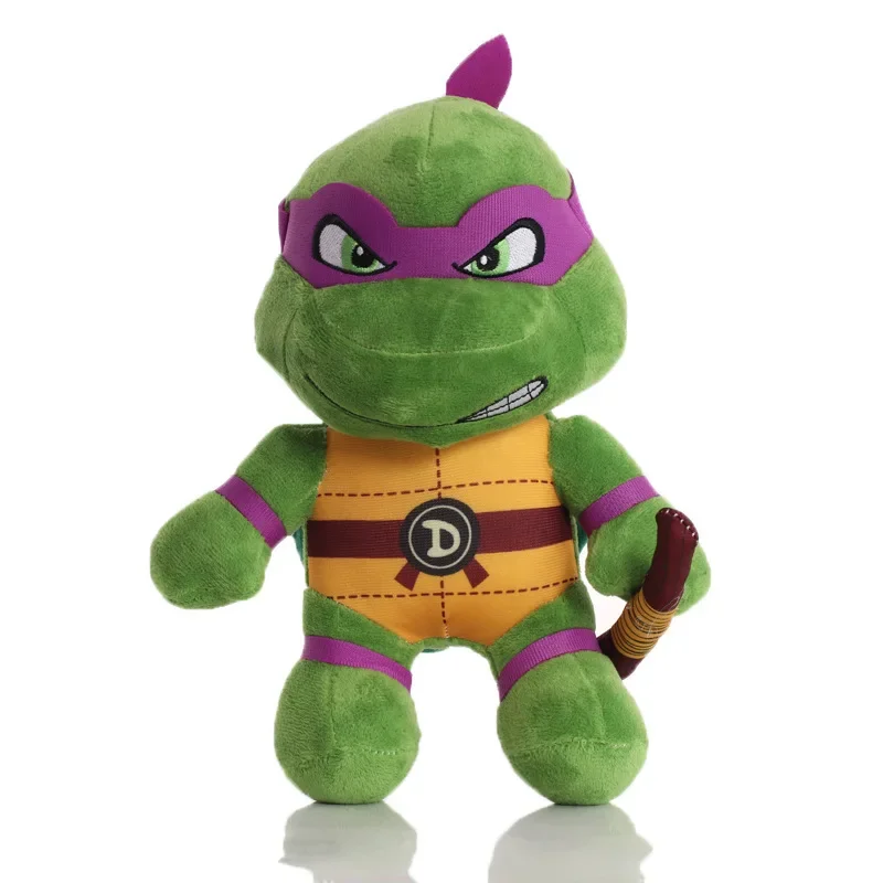 Peluche Tartarughe Ninja Teenage Mutant 2026 da 25 cm - Personaggi TNNT Donatello, Mickey, Raffaello, Leonardo - Giocattoli di Peluche
