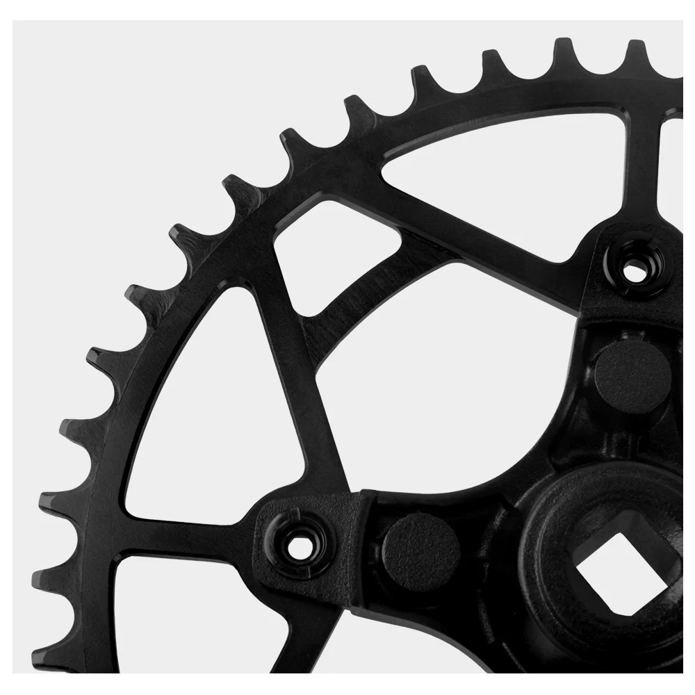 Prowheel MTB Kurbelgarnitur 170 175mm Mountainbike Vierkantloch-Kurbelsatz 32T-52T 104BCD Narrow Wide Kettenblatt Fatbike Kettenrad – Detail 17