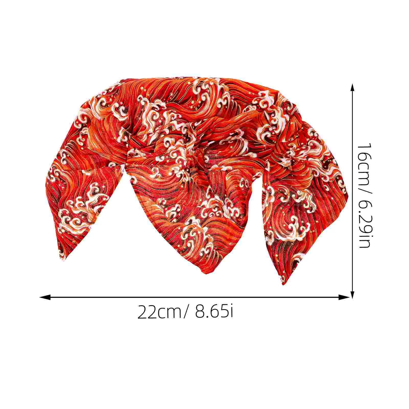 Chef Hat Caps Kitchen Working Practical Adjustable Cloth Decorative Men and Women Headscarf